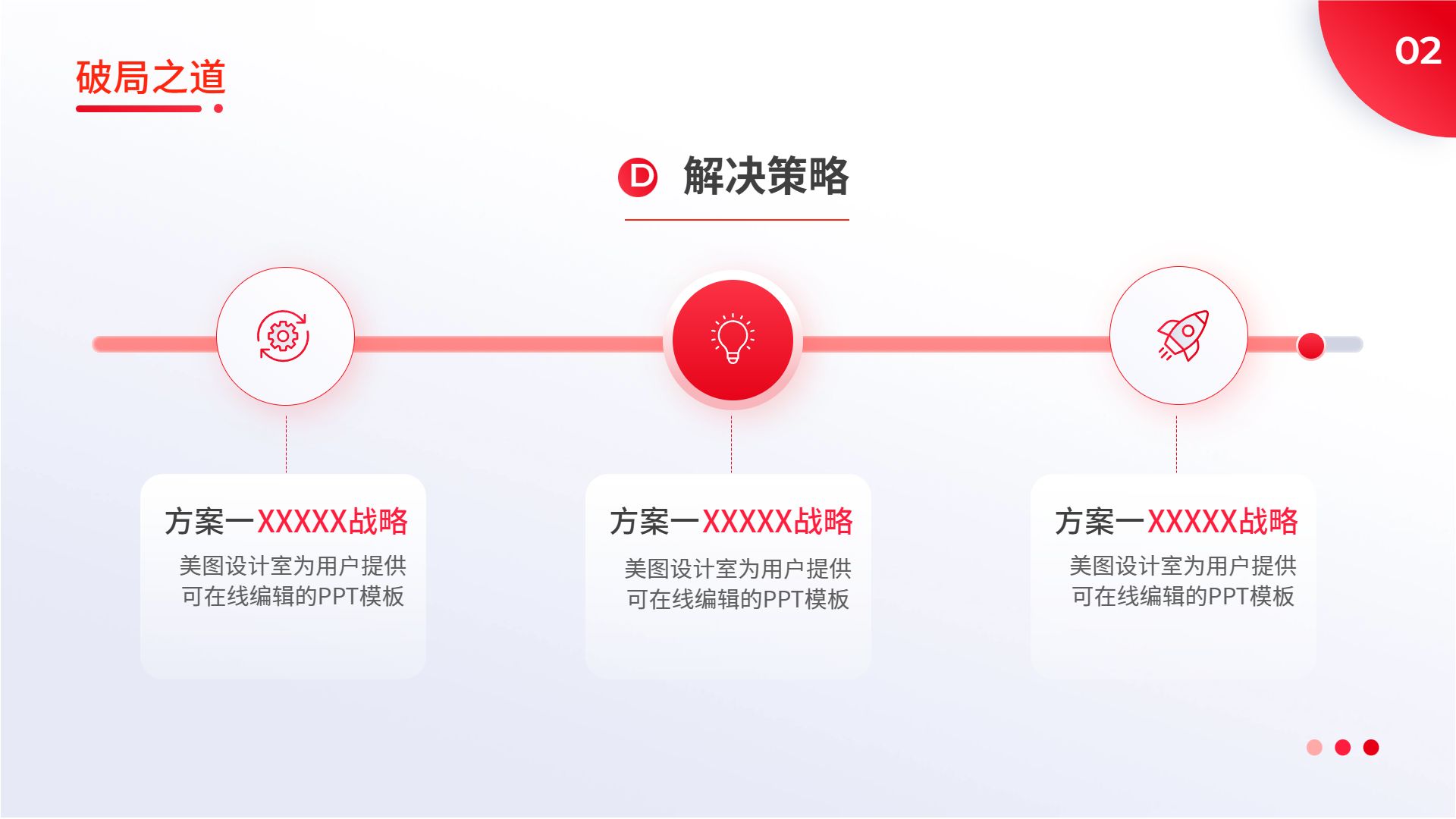 简约时尚风红色通用类几何风年终工作总结汇报通用PPT模板