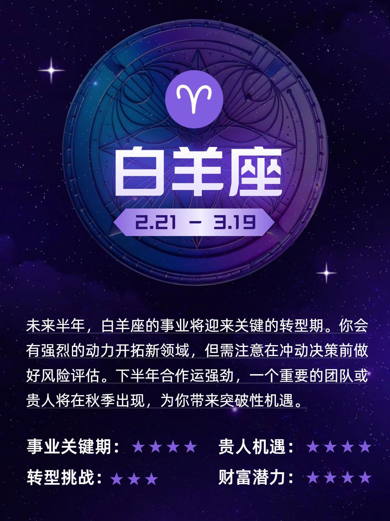 简约风黑蓝色交流分享占卜未来半年的事业走向小红书内页