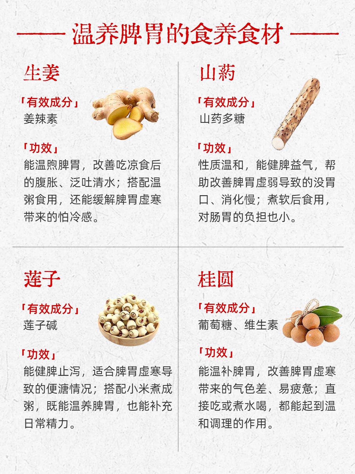 简约风黄白色通用类交流分享脾胃虚寒怎么吃小红书内页