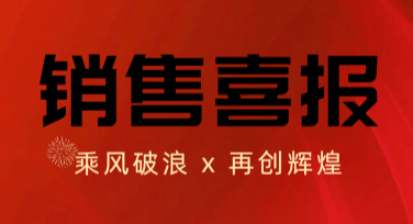 销量喜报模板海报让您的业绩更具吸引力
