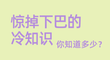 冷知识分享文案与排版技巧，让设计更有趣