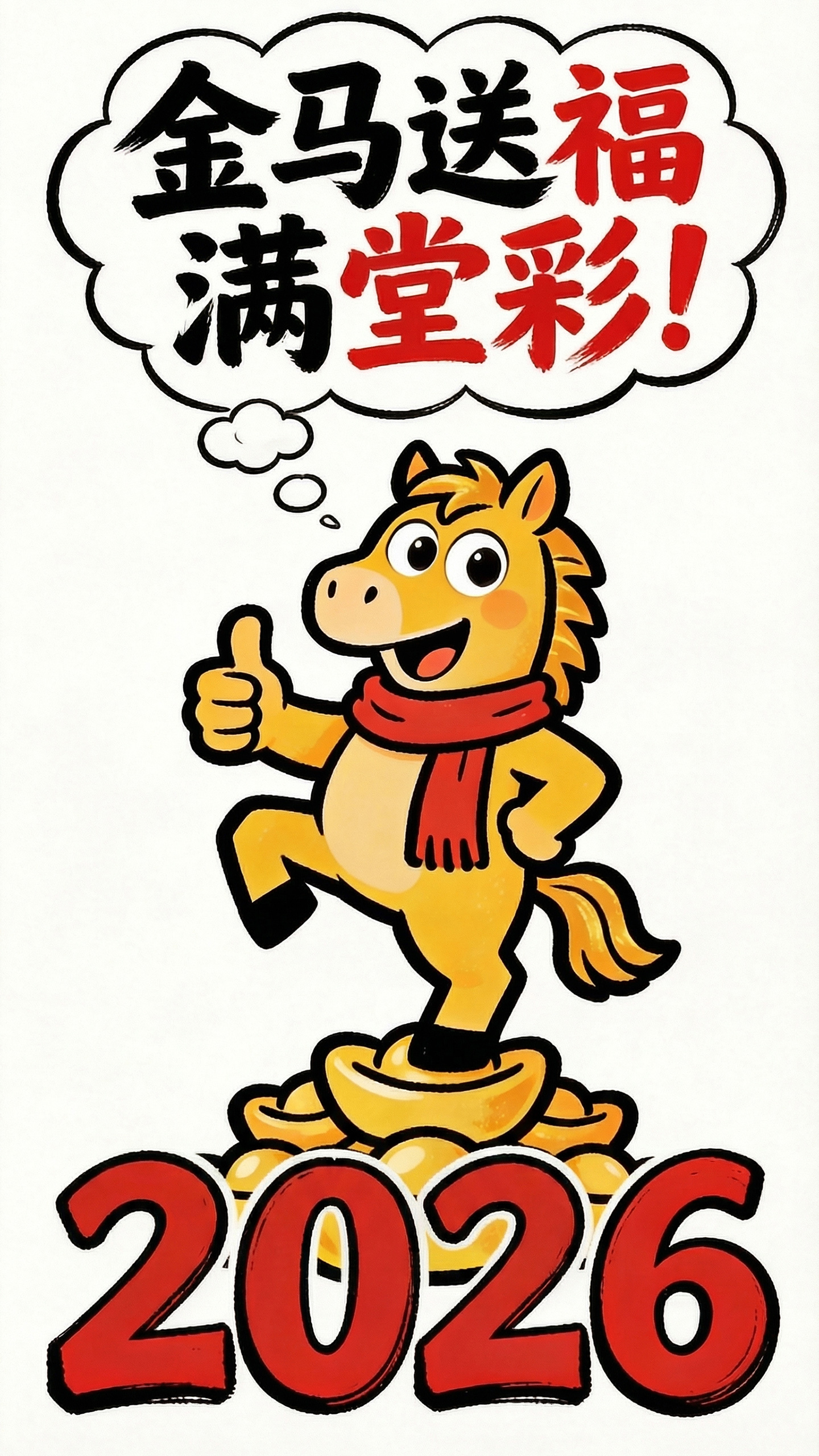 马年春节壁纸