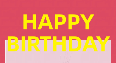 生日快乐横版，让你的祝福更出彩！