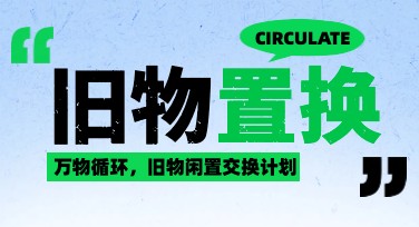 旧物置换线上宣传图文：让旧物焕发新光彩
