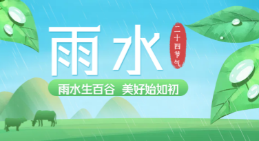 雨水节气科普图，该怎么设计？一站式全面解析