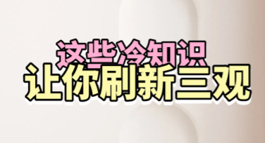 冷知识分享海报设计，这里有无限灵感等你探索