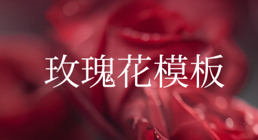 玫瑰花模板推荐：优质设计灵感一站式搞定