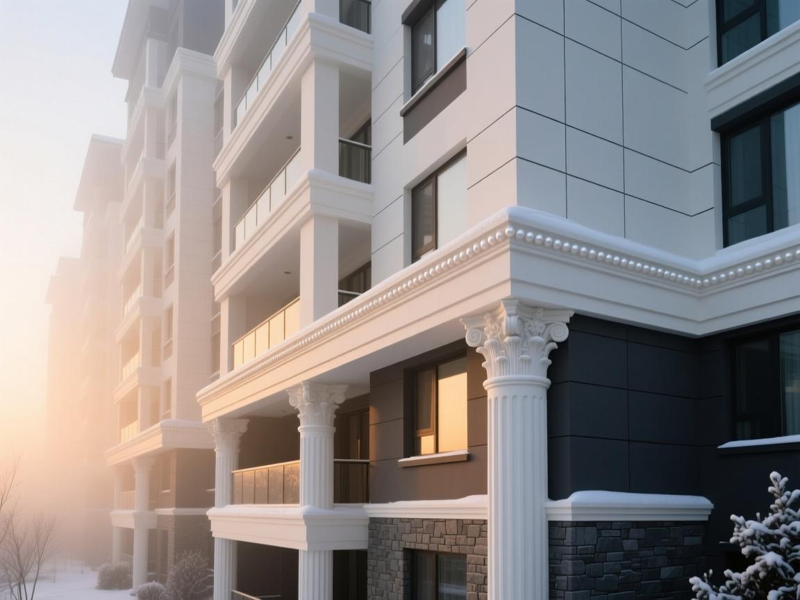 Bronze anodized aluminum panel curtain wall system installation