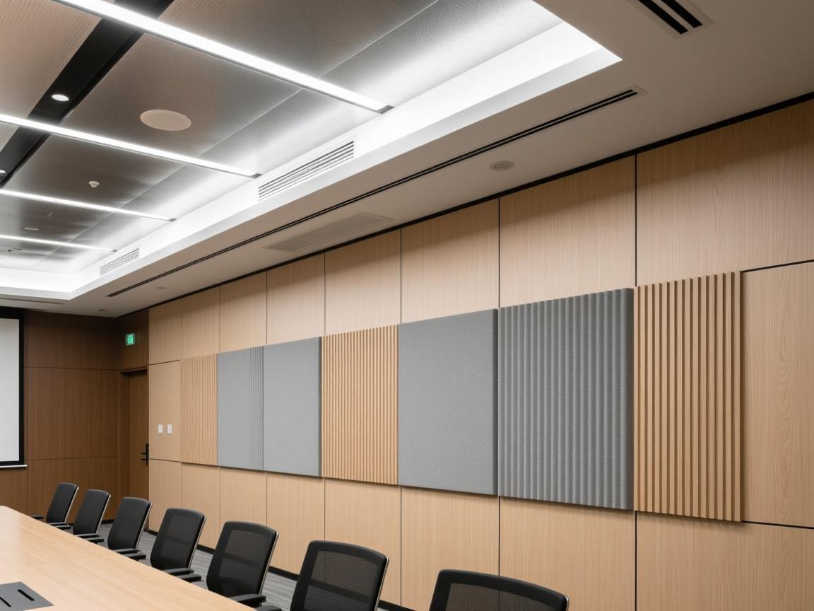 Seamless integration of acoustic wall panels in performing arts venue