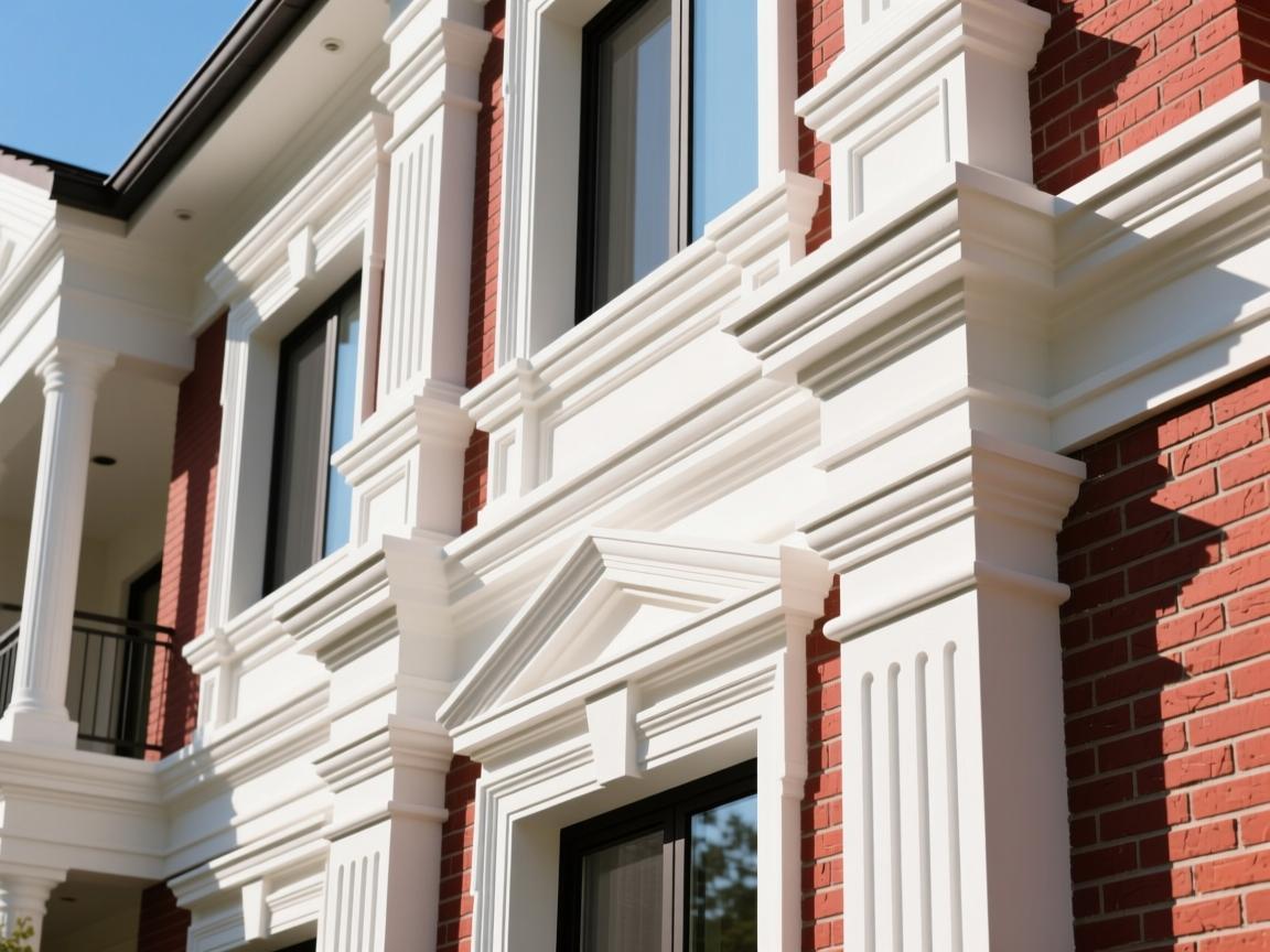 EPS decorative lines production workshop with computer cutting equipment