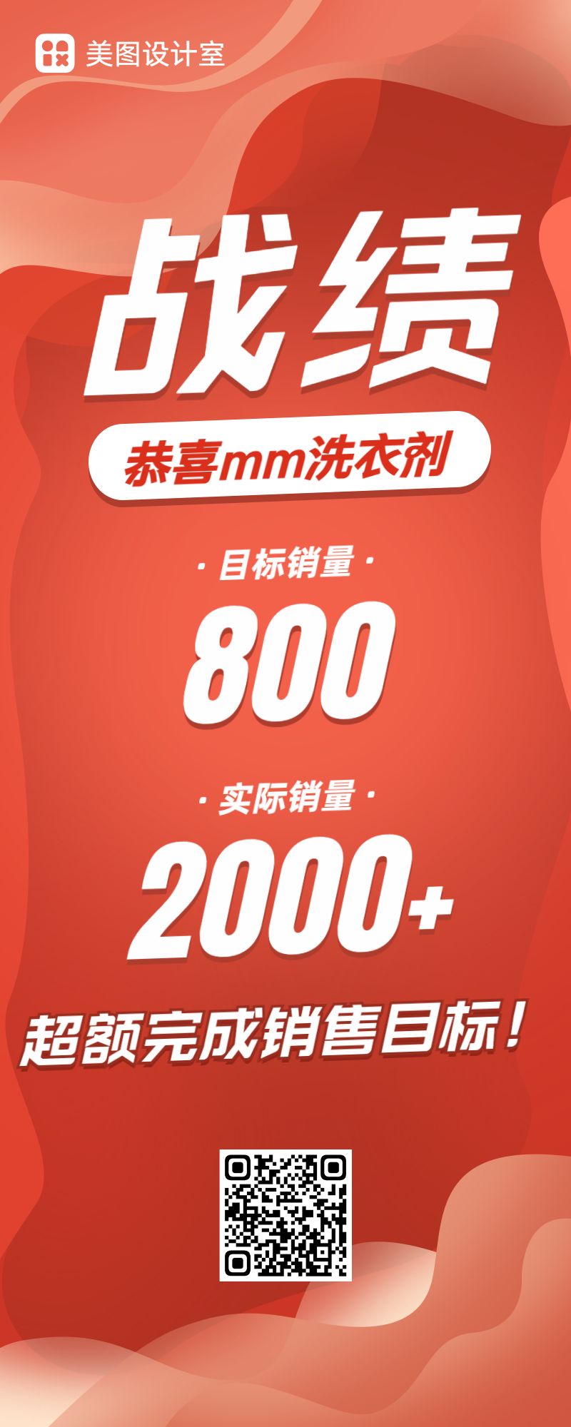 时尚喜庆喜报战报长图海报