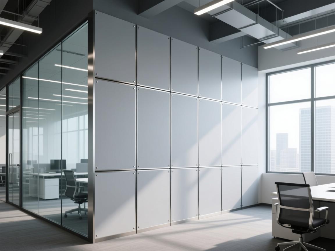 Waterproof lightweight wall panels in bathroom setting with precise fixture integration and moisture-resistant detailing