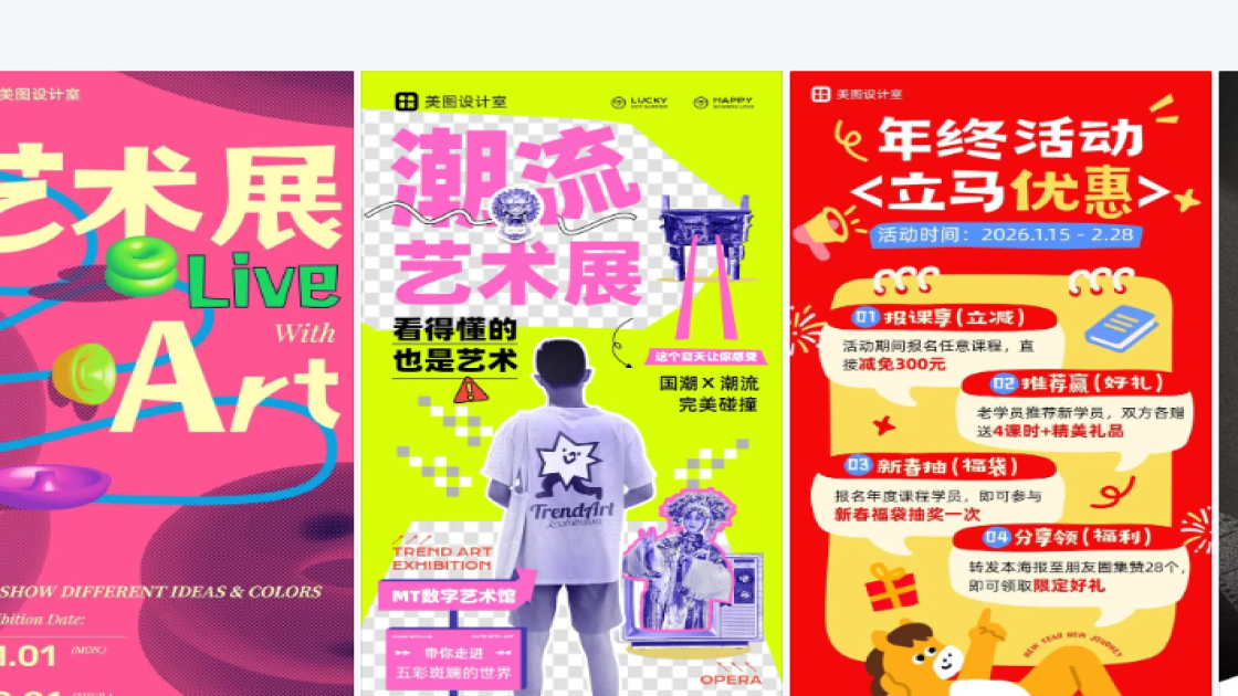 艺术展视觉设计