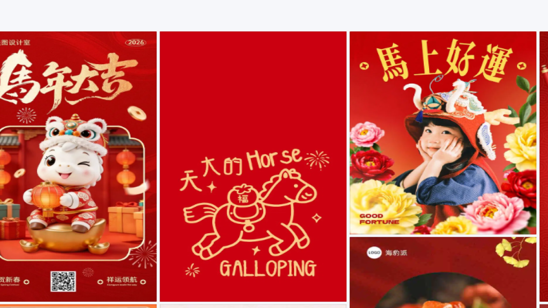 腮红创意元素