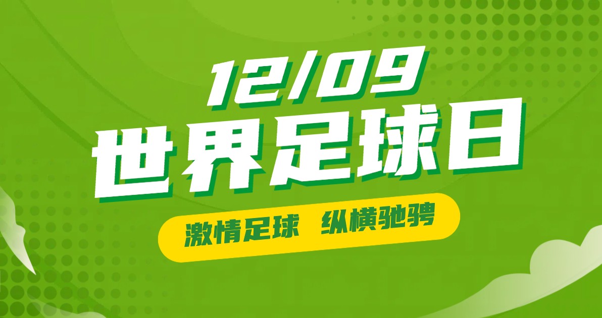 世界足球日宣传海报