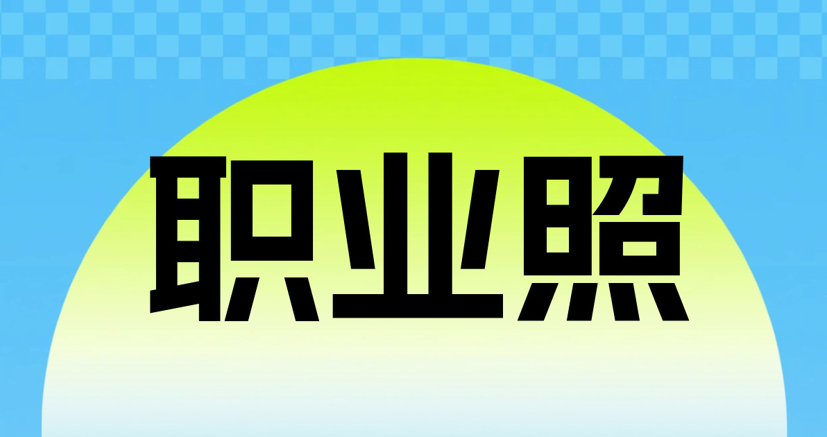 职业照