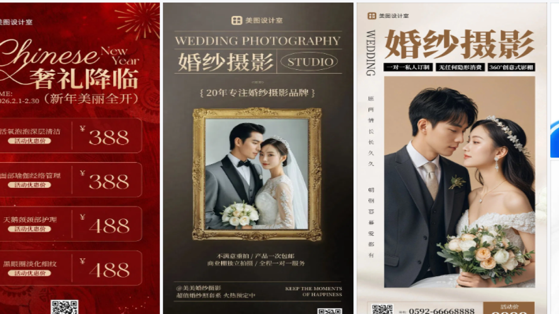 婚纱摄影视觉营销