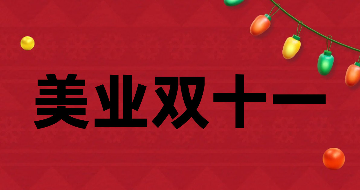 美业双十一