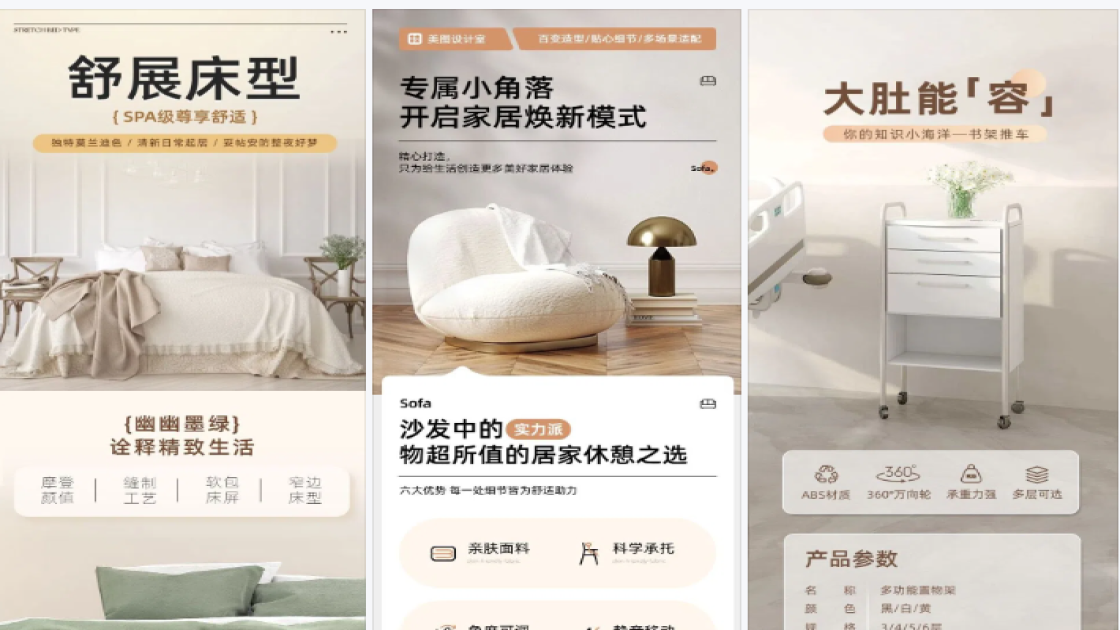 电商详情页家具