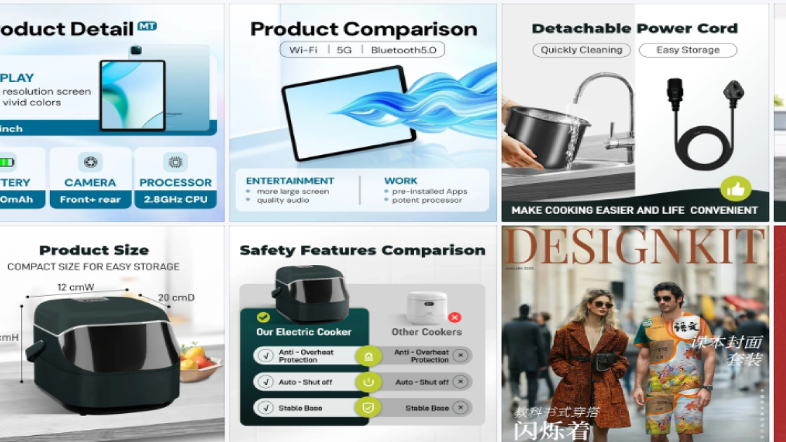 套装商品宣传图