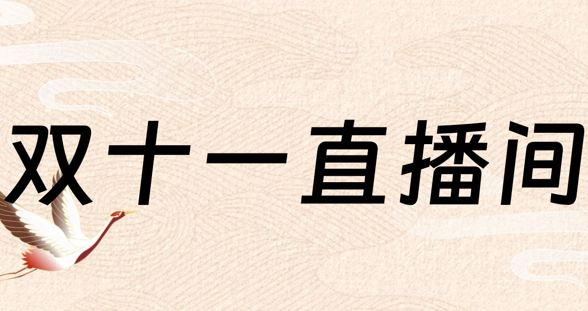 双十一直播间