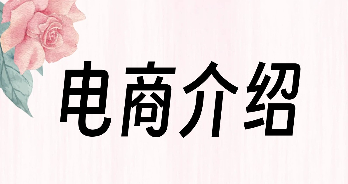 电商介绍