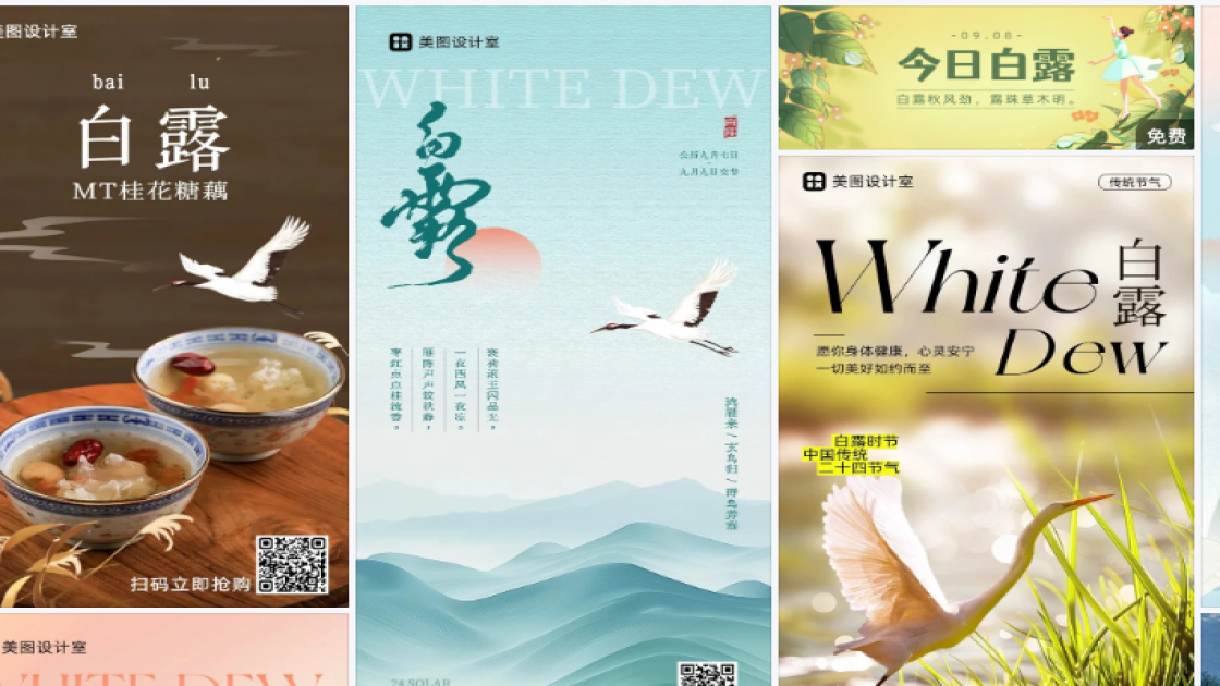 白露营销模板