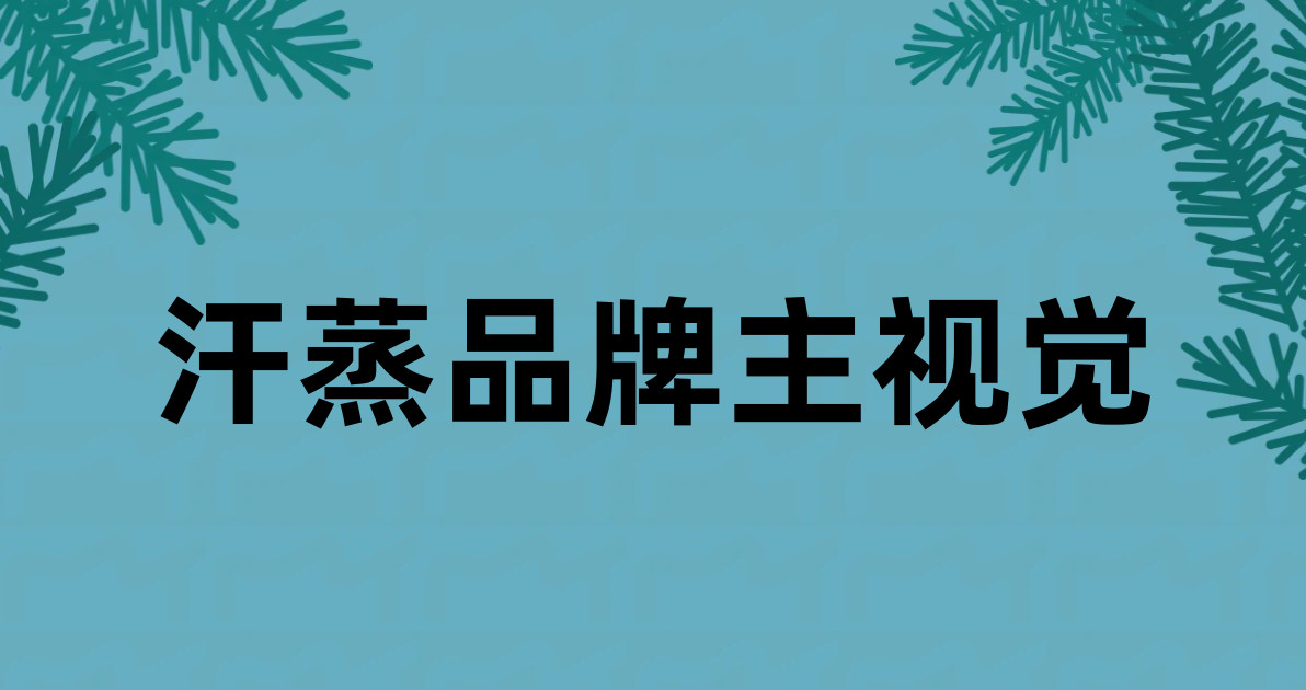 汗蒸品牌主视觉