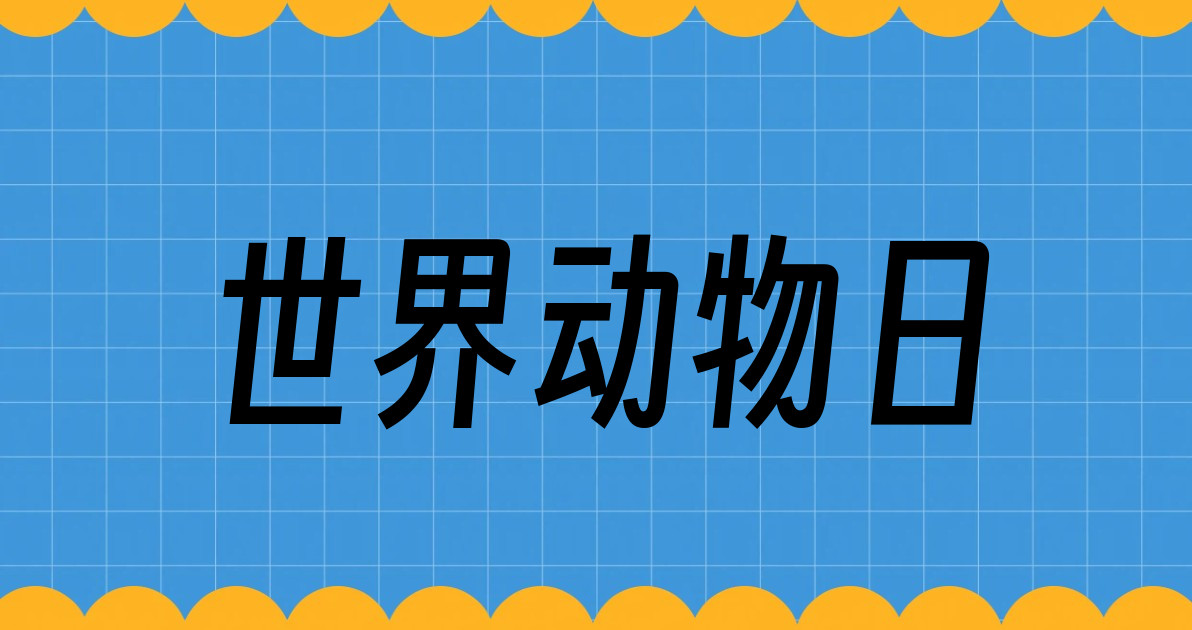世界动物日