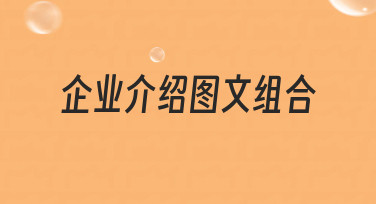 企业介绍图文组合海报设计：用模板快速打造专业视觉