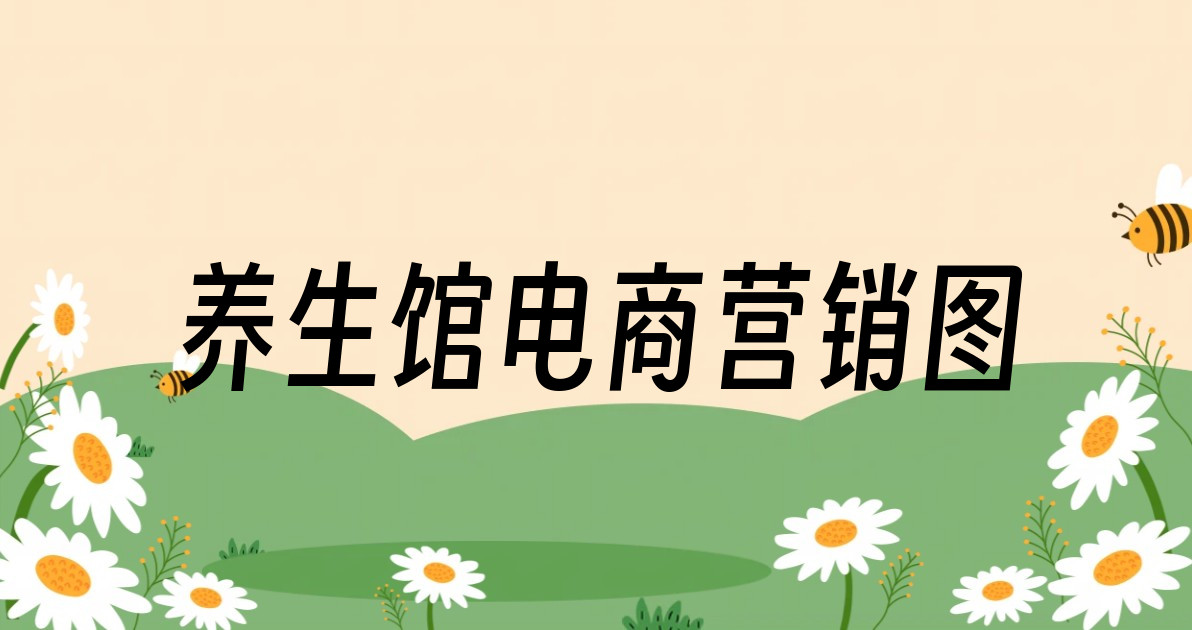 养生馆电商营销图