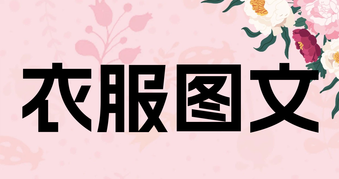衣服图文