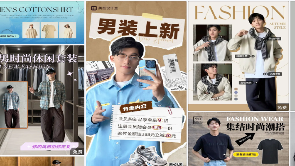 男士服装创意设计