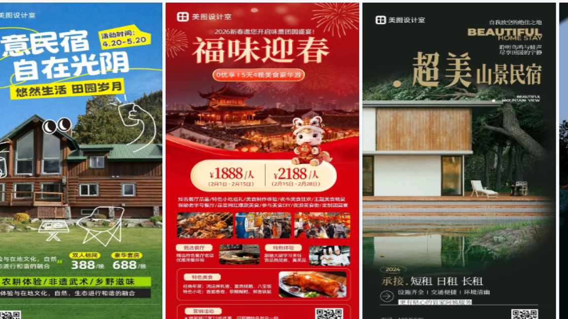 民宿营销素材