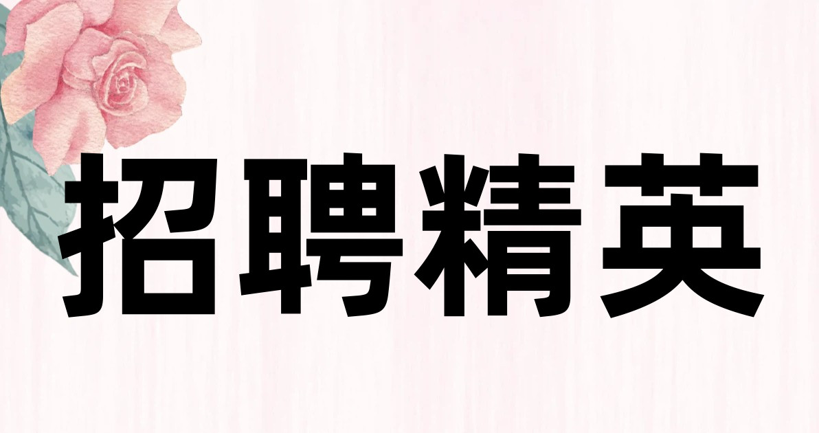 招聘精英