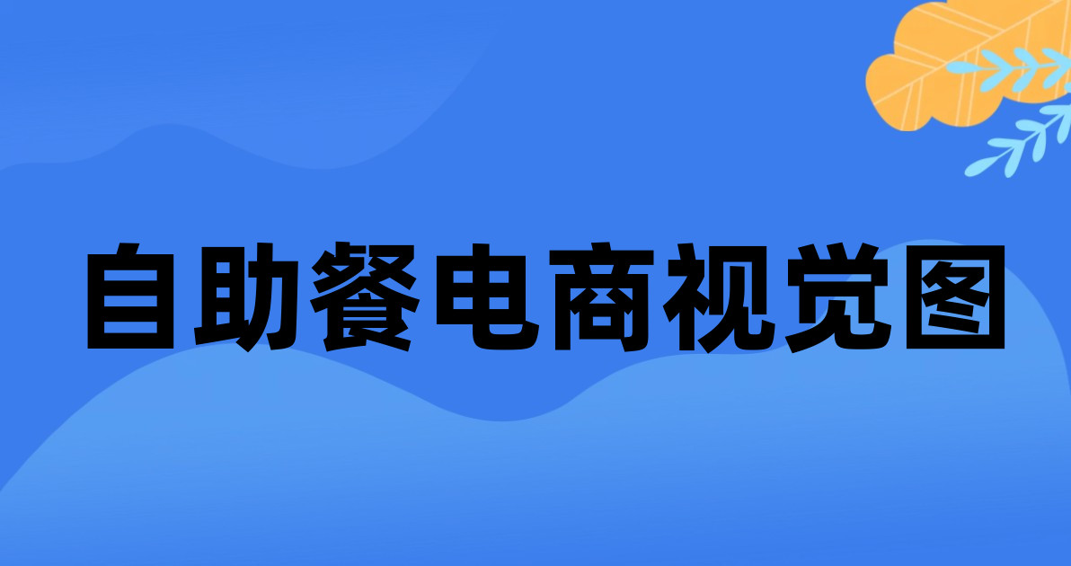 自助餐电商视觉图