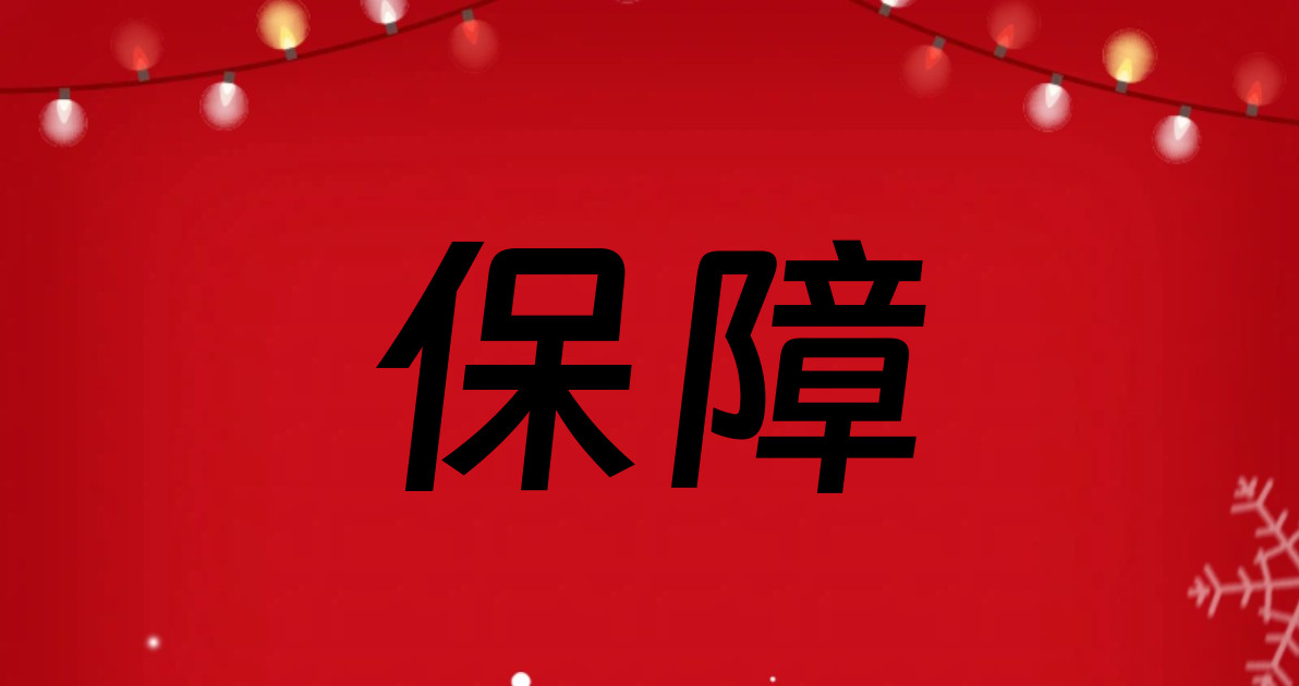 保障
