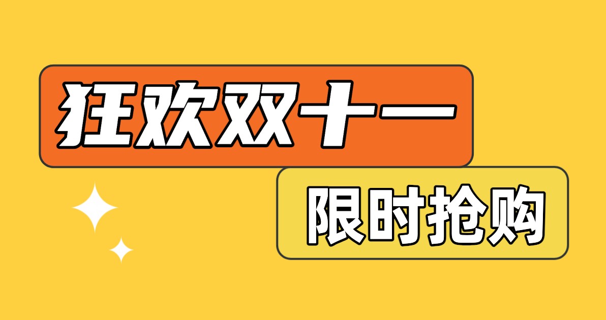双十一秒杀抢购