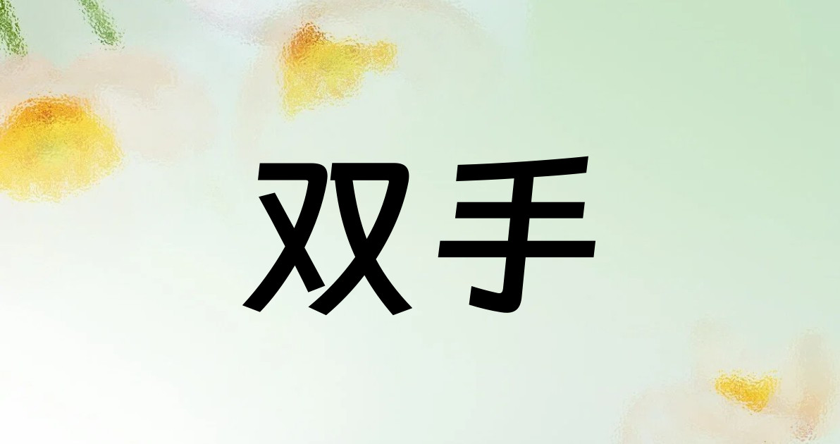 双手