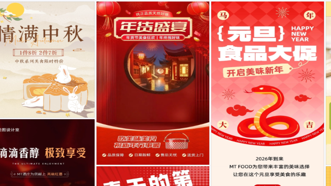 美食促销专题