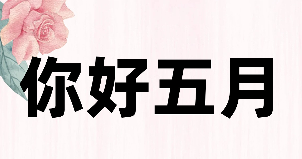 你好五月