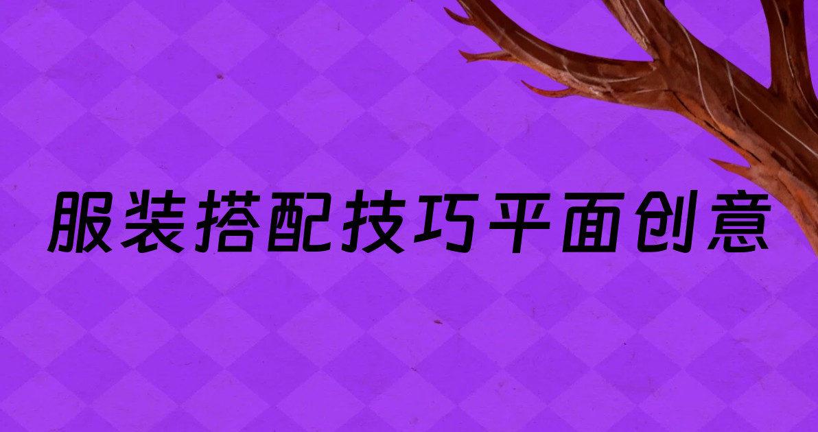 服装搭配技巧平面创意