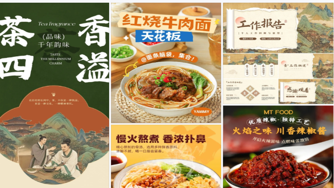 香薰平面创意