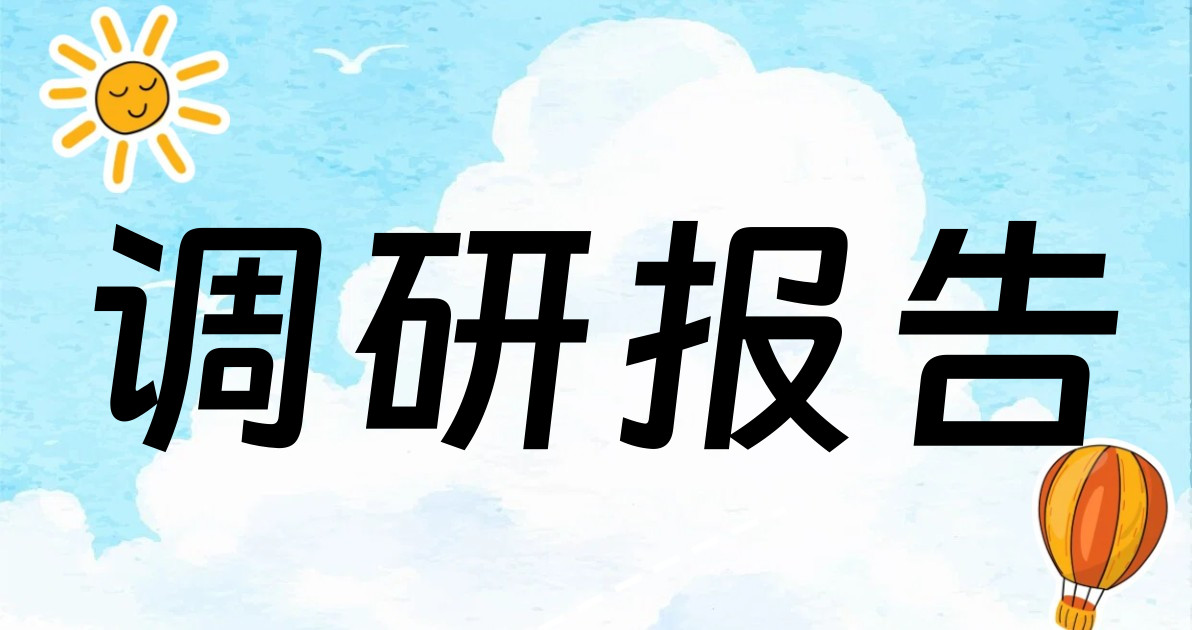 调研报告
