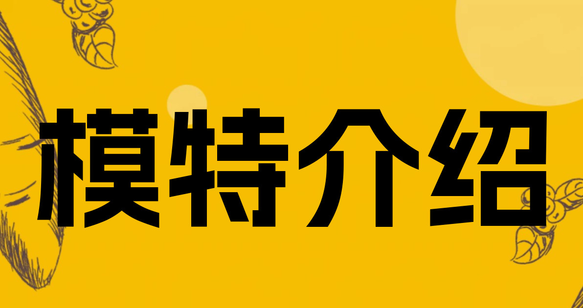 模特介绍