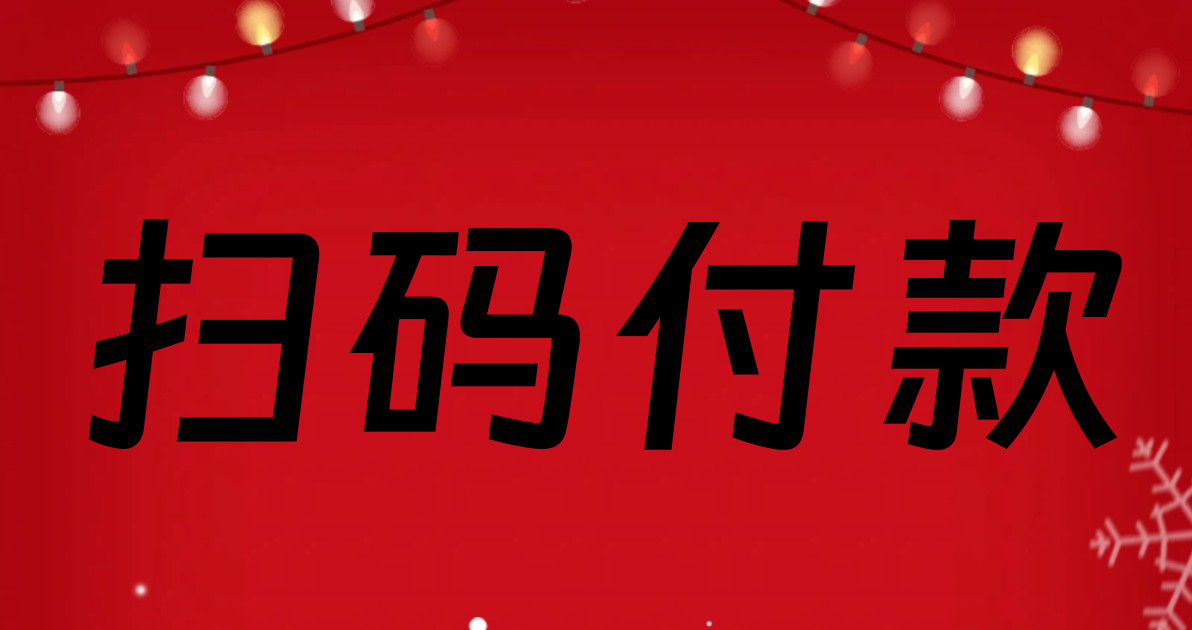 扫码付款