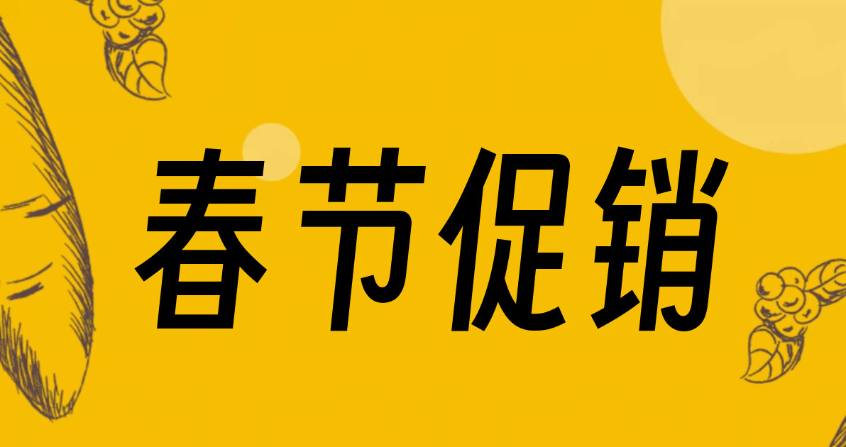 春节促销
