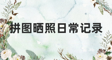 拼图晒照日常记录模板合集，轻松打造高赞朋友圈和社交动态