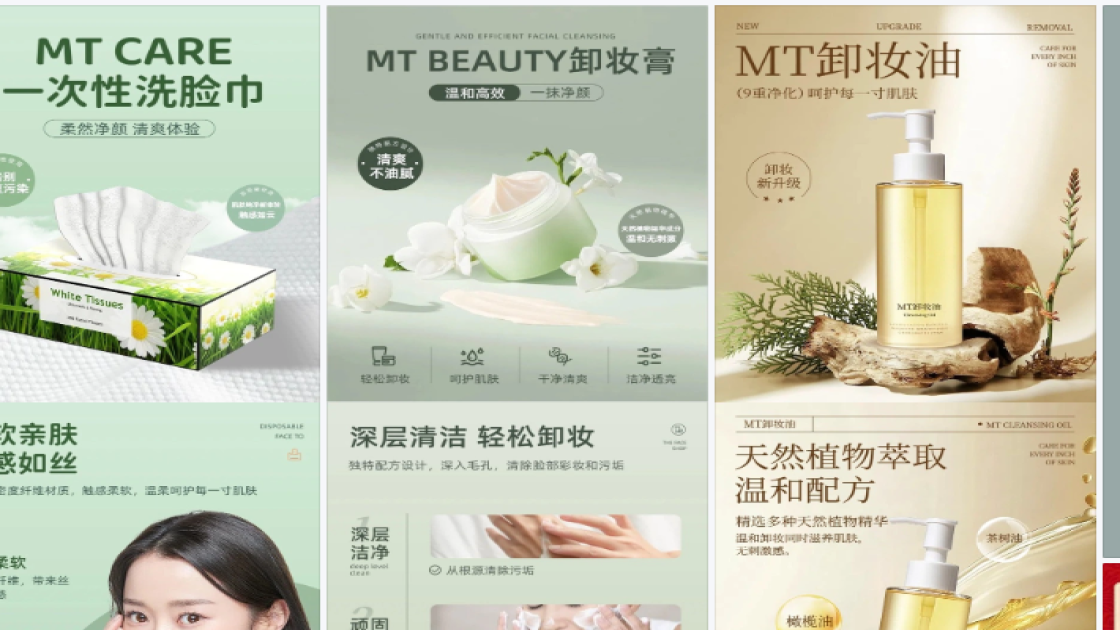 彩妆详情页