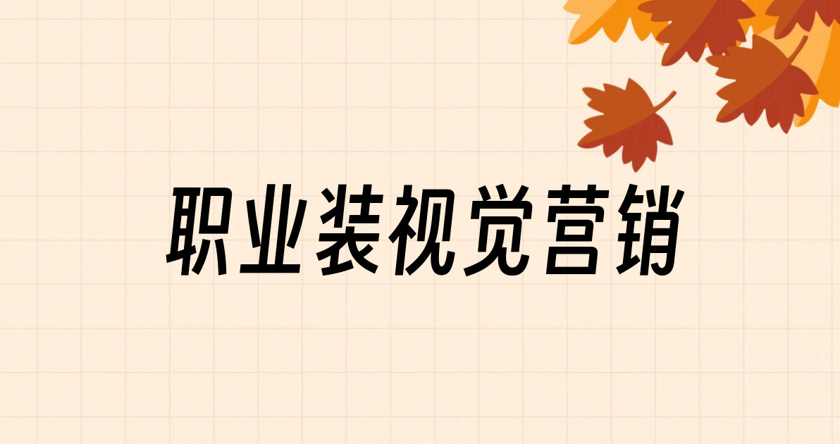 职业装视觉营销
